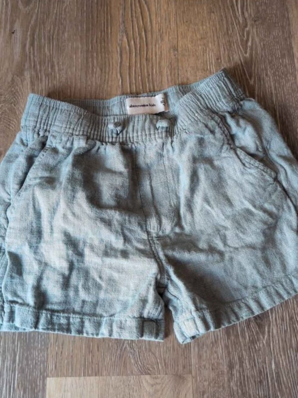 Abercrombie Kids Linen-Blend Shorts boys 7/8